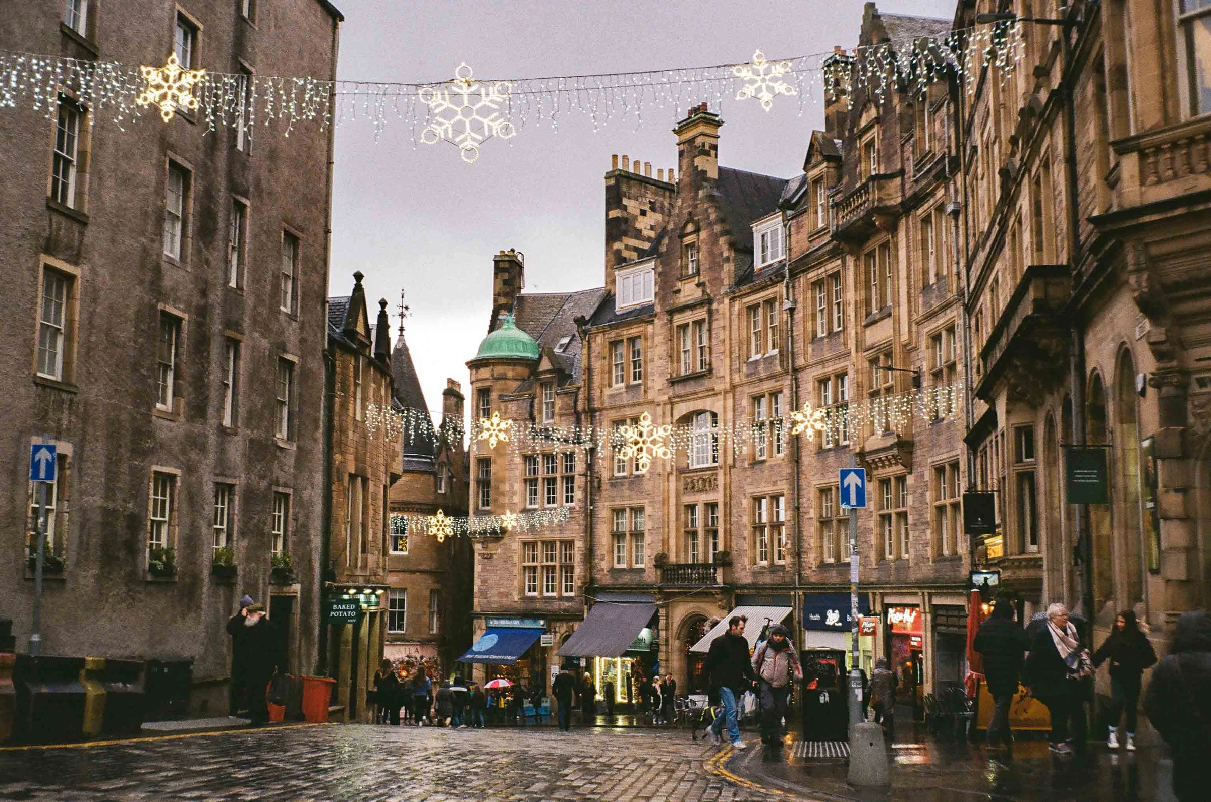 Architecture photograph made in Edinburgh, Scotland.